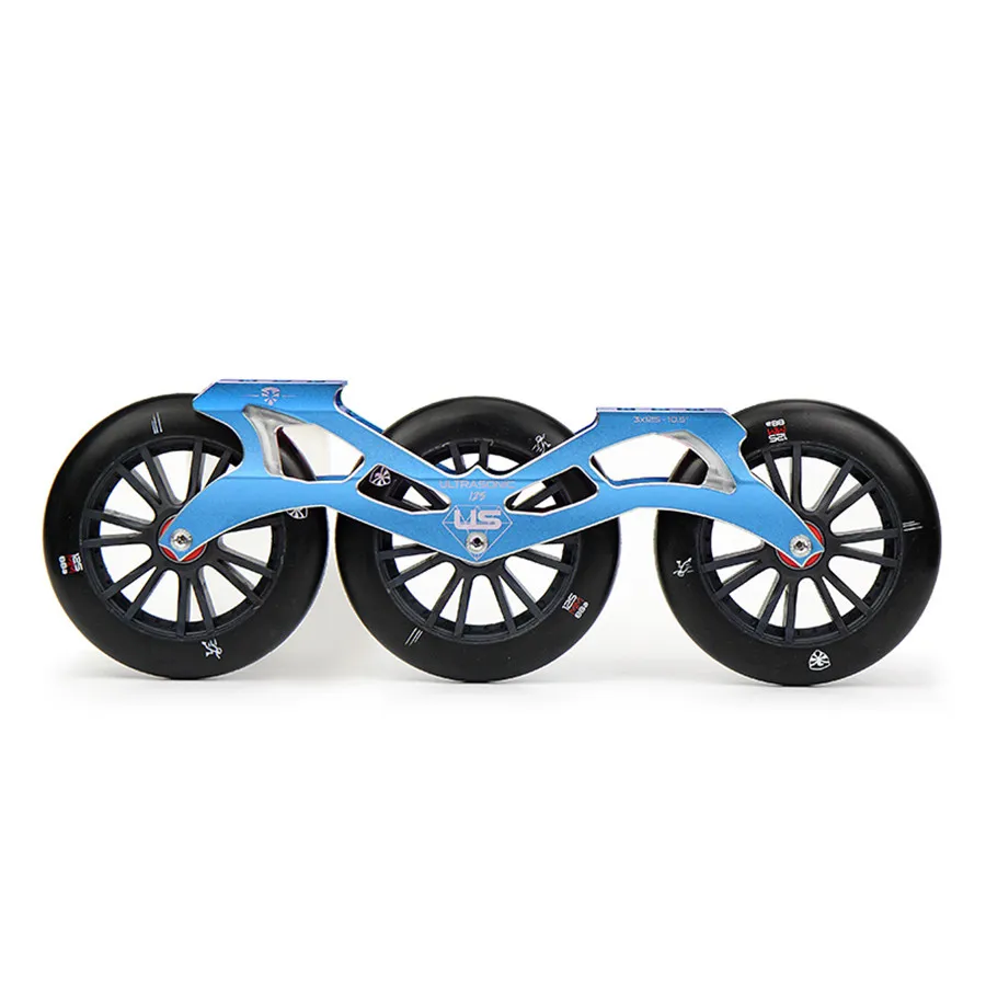 تحلق النسر بالموجات فوق الصوتية مضمنة سرعة تزلج الإطار 3X125mm 88A عجلات ILQ-9 محامل الألومنيوم CNC 10.5 ''267 مللي متر سرعة Patine حوض