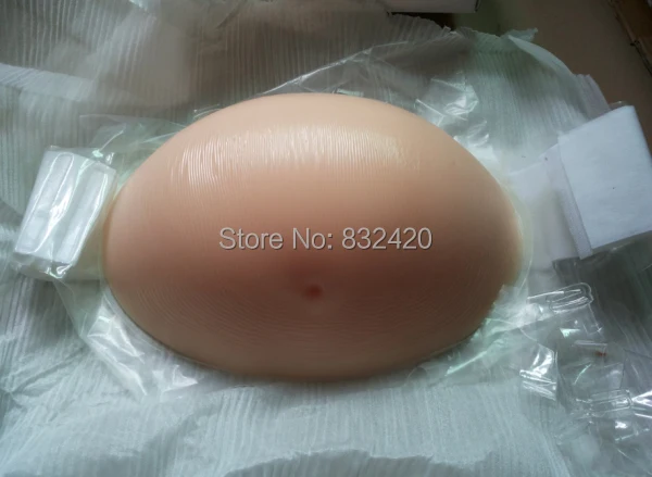 

Free shipping 4000g fake pregnancy belly twins pregnant baby belly Test Pregnancy Drop shipping wholesale