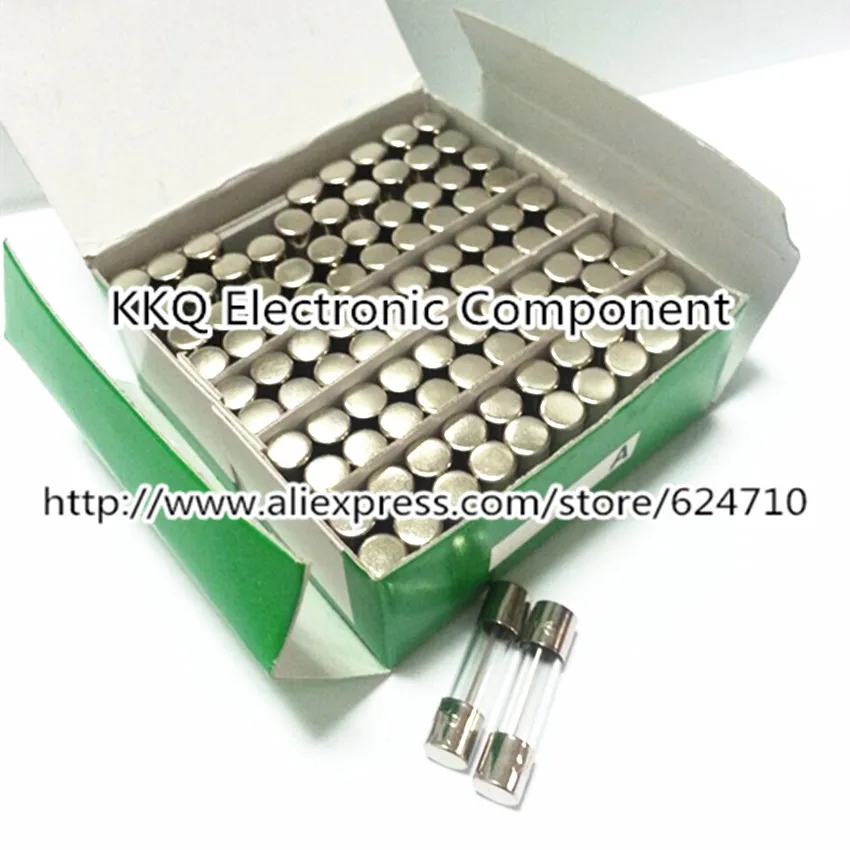 100PCS/BOX NEW Fast Blow Glass Fuses 250V 5A 5*20mm Insurance Tube 5x20mm 5*20