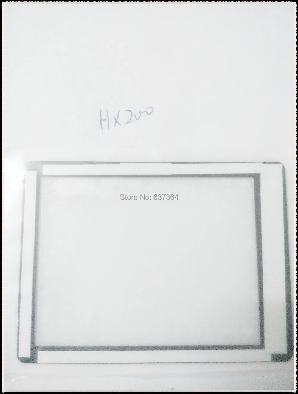 Новый внешний ЖК-экран, оконное стекло для Sony HX200 DSC-HX200V A65 A57 A77, запасная часть