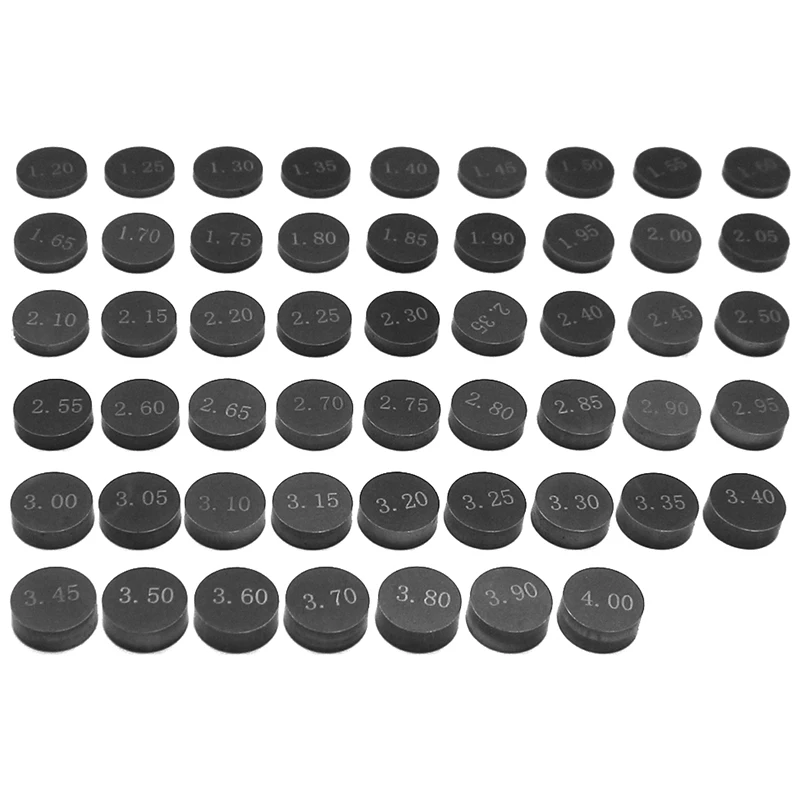 Silnice pašije 156pcs motocykl 9.48mm 9.48 mm průměr klapka shims pro suzuki lt LT-A750X LT-A750XP LT-A750XPZ LT-R450Z LT-Z400