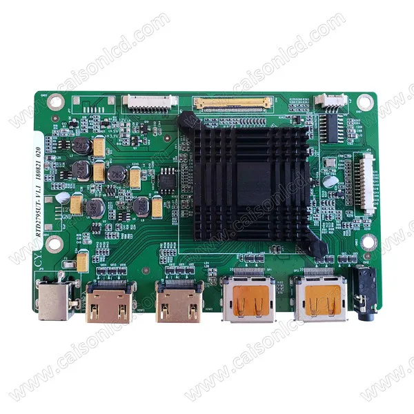 4K LCD controller board support 4K UHD resolution LCD panel with eDP . The input signal support +2DP