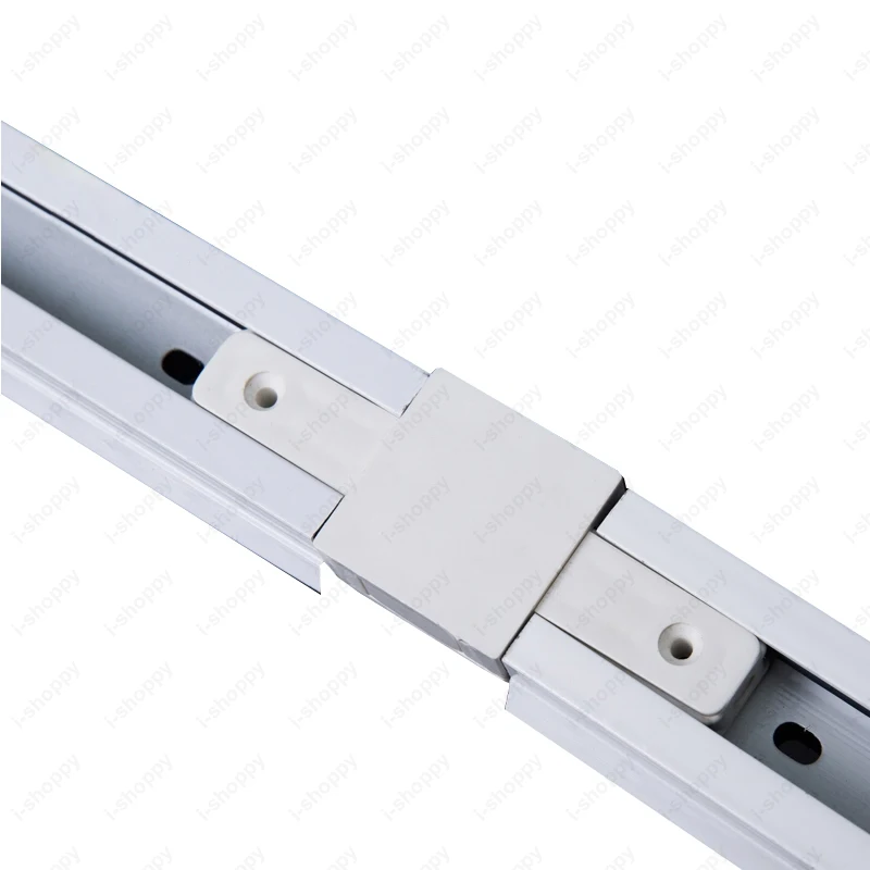 Wholesale 10Pcs/Lots 1 Meter Rigid Track Rail Bar Sturdy Article Orbit Strip Connector Included For LED Light Track Lighting