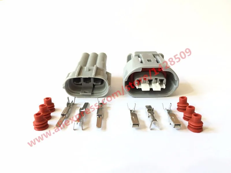 20 Sets kit 3 Pin way Sumitomo 090 TS male female Generator plug auto connector for Toyota Lexus 6188-0282 6189-0443