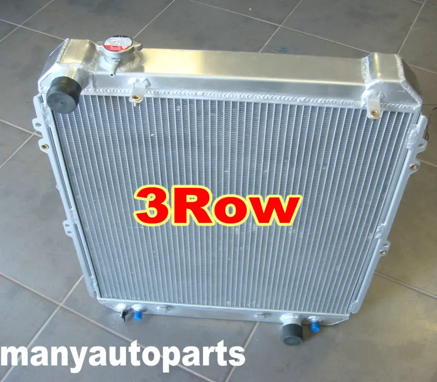 3 ROW FOR Toyota Hilux surf KZN130 1KZ-TE 3.0 TD 1993-1996 Aluminum Radiator