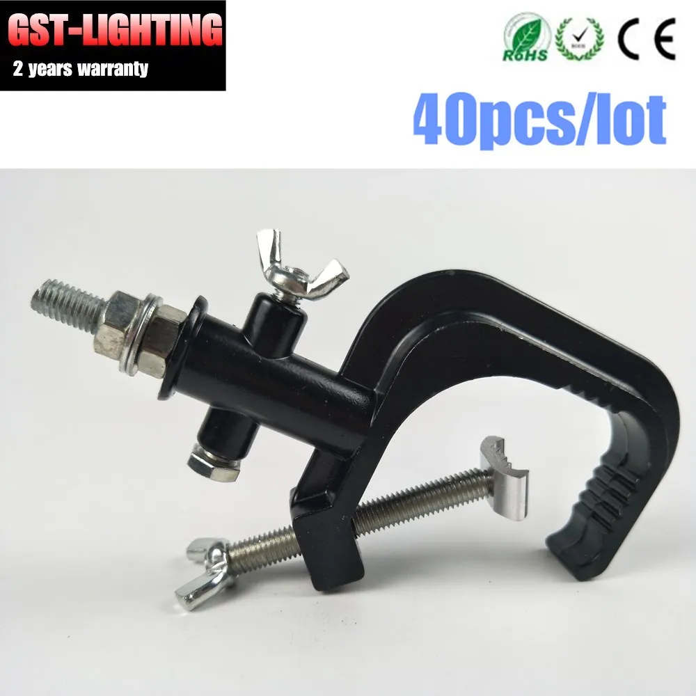 

40pcs/lot 80kg load clamp truss for moving head beam mount on stage lighting aluminum allay