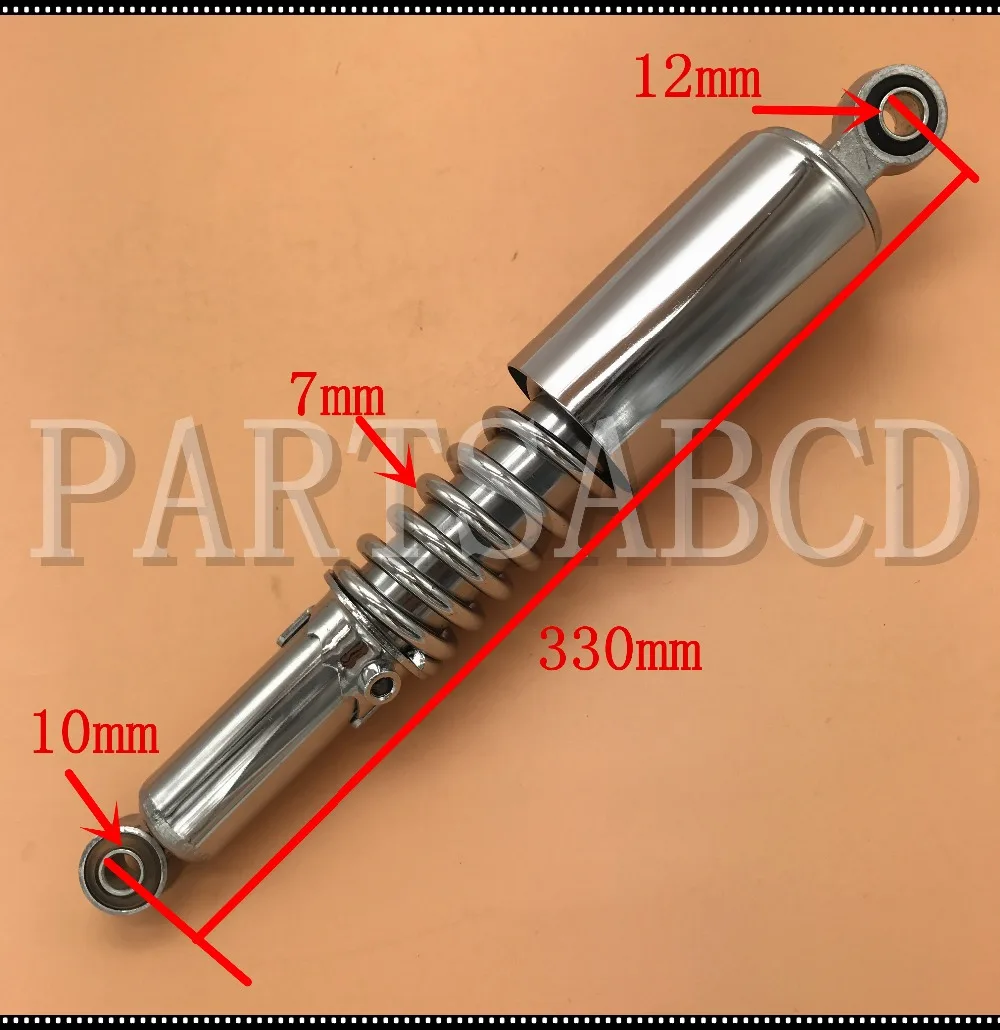 330Mm Belakang Damper Shock Absorber untuk Honda C50 C70 C90 CM90 CM91 CT50 70 ST50 70 CF50 70