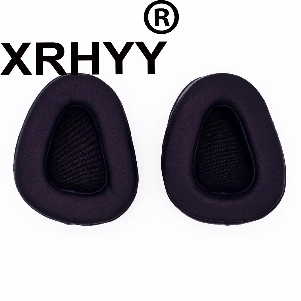 XRHYY Black Replacement Ear Pads Cushions Earpad Foam Cover For Skullcandy Aviator, Aviator 2, Aviator2.0 Headphones