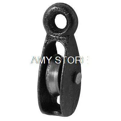 

Metal Lifting Tackle 25Kg 0.025T Swivel Hook Single Groove Pulley