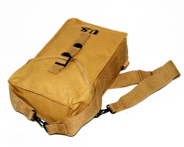 Military WWII US Amry General Purpose Ammo Bag With Strap - US001