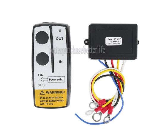 Wireless Winch Remote Control Switch,9-30VDC Voltage,for Truck Jeep ATV SUV UTV Winch