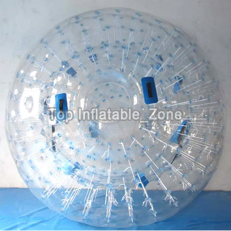 2.5m Dia ขนาดใหญ่ Inflatable Body Zorb Ball Air มนุษย์หนูแฮมสเตอร์ Ball Inflatable Rolling Zorb Ball