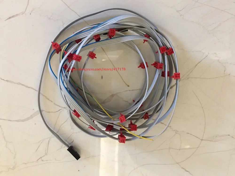 آلة جوارب رجالية, طراز L454J G615 ، تستخدم 27 موصل كابل 0401612