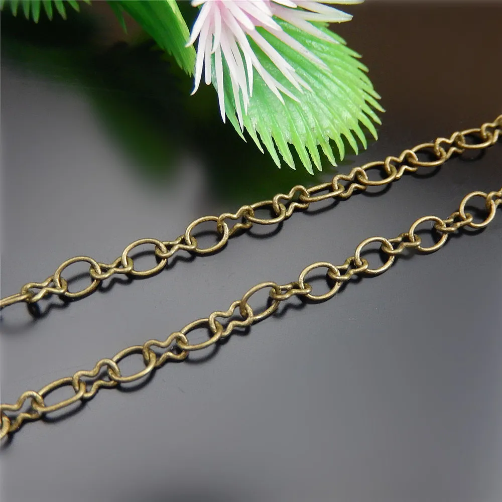 

Vintage Retro Style Chain Long chain Women And Men Antique Bronze Plated Copper Rope Bracelet Statement Chains