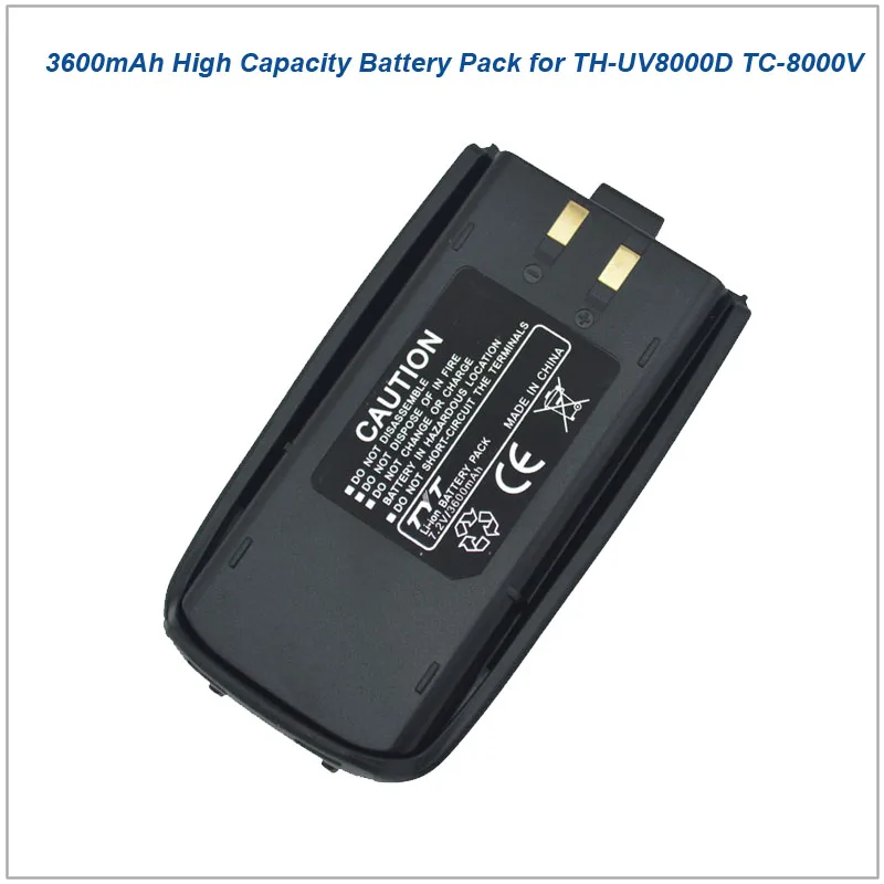 

3600mAh DC7.2V Li-ion THUV8000D Battery Pack for TYT TH-UV8000D TC-8000V