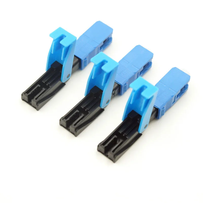 Imagem -04 - Ftth sc Upc Fibra Óptica Conector Rápido Alta Qualidade 100 Pcs Box