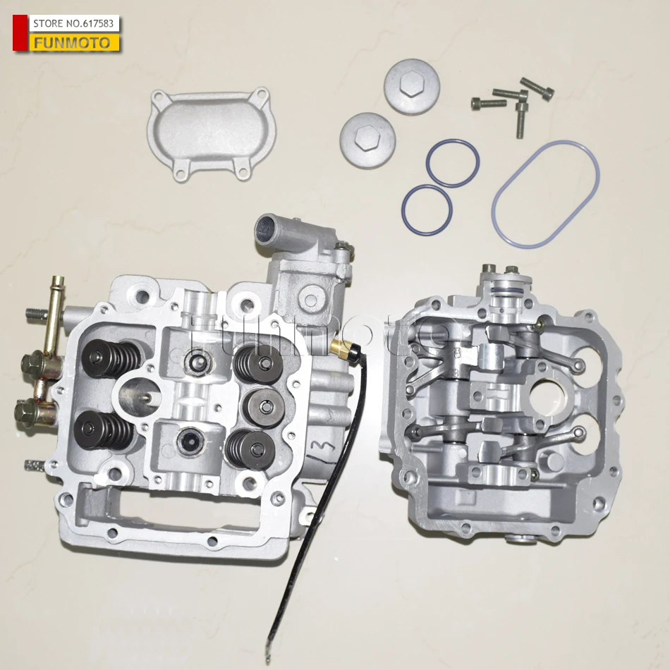 CYLINDER HEAD AND CYLINDER BODY FIT FOR grizzly 660 OR HISUN 700CC  WATER COOLING ENGINE PARTS