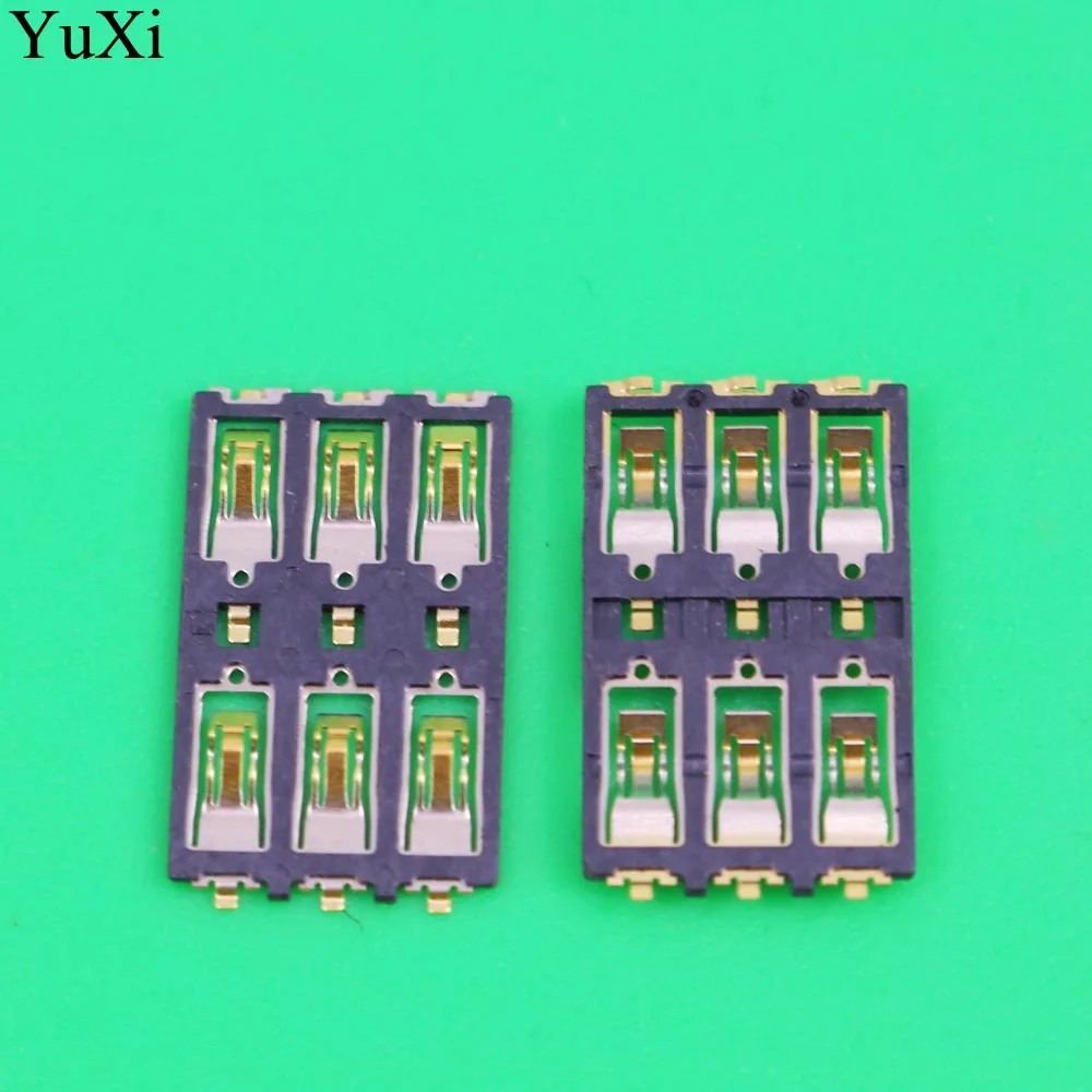 YuXi SIM Card Slot Reader Houder Connector SIM Card Socket voor vivo X3T/F/V Y31 Y51 Y51A l Y31