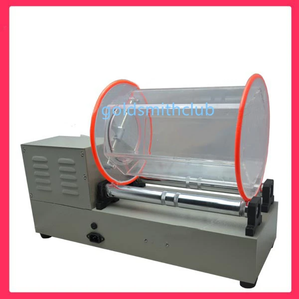 220V Rotary Tumbler Rock Tumblers Jewelry Polishing Machine Finishing Machine Jewelry Tools