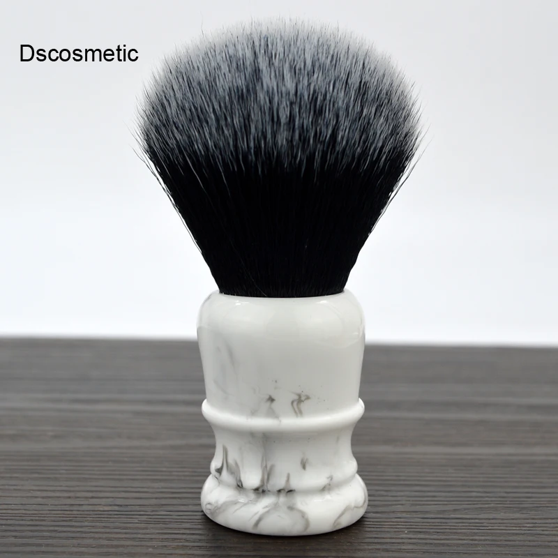 Soft Synthetic Hair shaving brush with 26MM  Good Tuxedo Knot and Resin Handle for Man wet shave