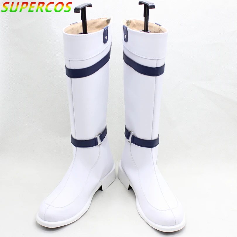 

Free Shipping! Akame ga Kill! Tatsumi Milky white Cosplay Shoes Boots Professional Handmade!Perfect customize for you!