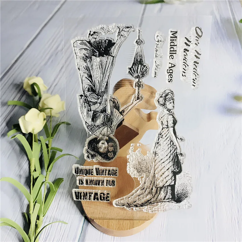 Real Shot Modern Journey Clear Stamps For DIY Scrapbooking New Photo Album Card Making Transparent Sentiment Stamp A016