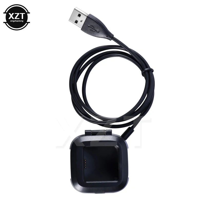 1pcs USB Charging Cable Cradle Station for Fitbit Versa Smart Watch Replacement USB Charger Cable Accessory Power Charger cheap