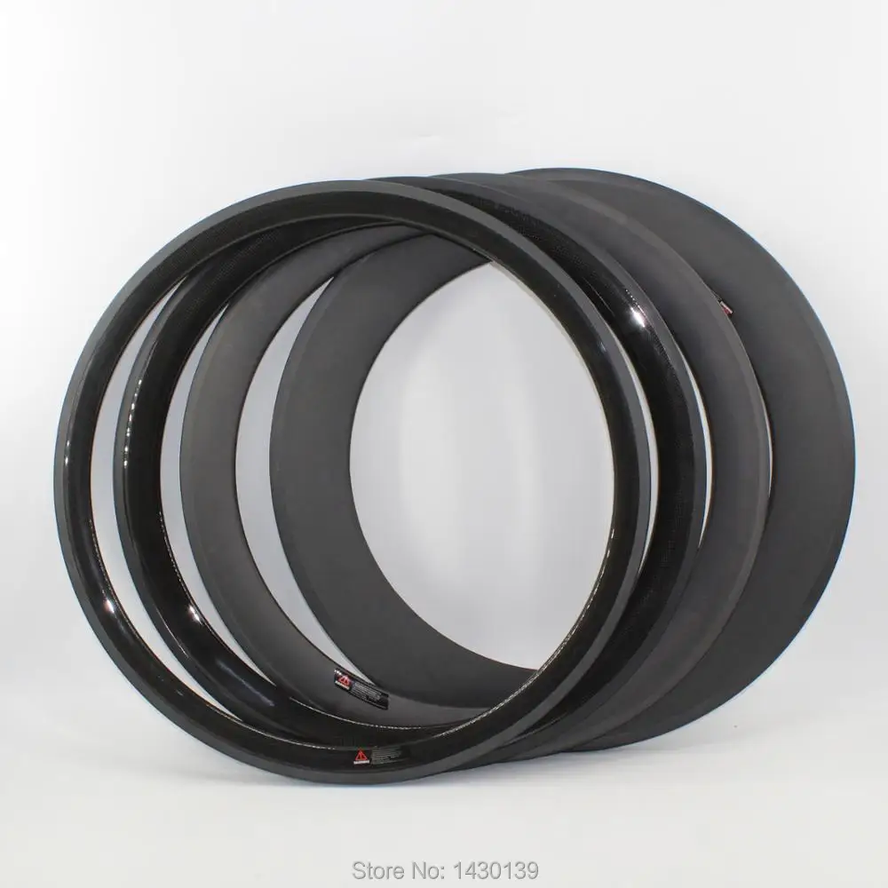 Najnowsze felgi Clincher 700C 38 50 60 88mm Rower szosowy matowy 3K UD 12K T800 koła z włókna węglowego felgi rowerowe z włókna węglowego szerokość 23 25mm