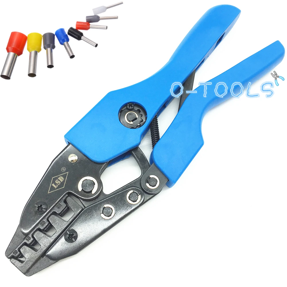 AN-35WF Tube insutated cord end terminals electrical crimp crimping tool pliers for wire connector cable ferrules 10-35mm²