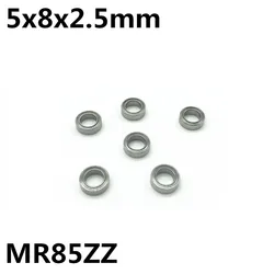 10Pcs MR85ZZ L-850ZZ 5x8x2.5 mm Deep groove ball bearing Miniature bearing High qualit Advanced MR85 MR85Z