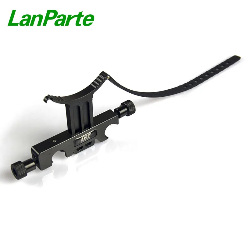 Lanparte-Soporte de lente de Tele ligero con cinturón de goma para cámara DSLR