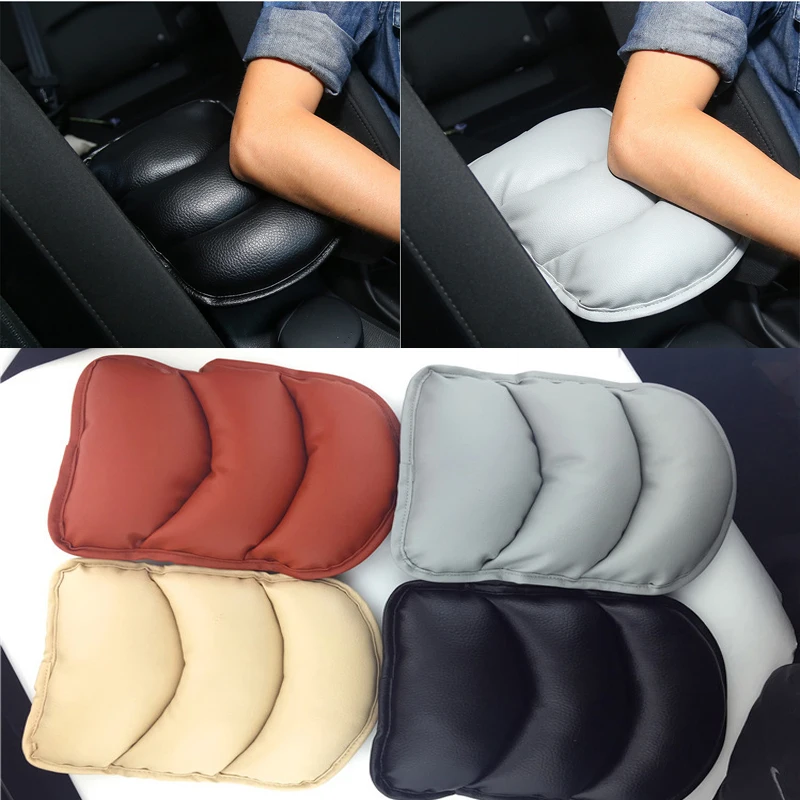 Youwinme Universal Car Arm Seat Rest Protective Case Auto Soft PU Cushion Armrests Pad Cover Vehicle Center Console