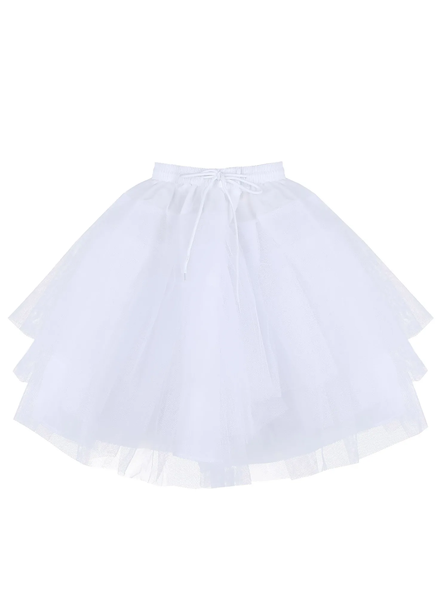 Kleine Kinder Mädchen Kinder Blume Kleid 3 Schichten Net Petticoat Unterrock Krinoline Slip für Blume Mädchen Blume Kleid Hochzeit