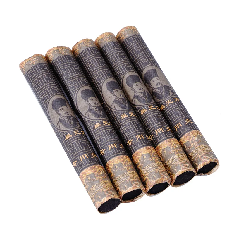 14mm*110mm Smokeless Moxa Roll Rolls Stick Traditional Chinese Acupuncture Massage Moxibustion Roller Mugwort Artemisia Box