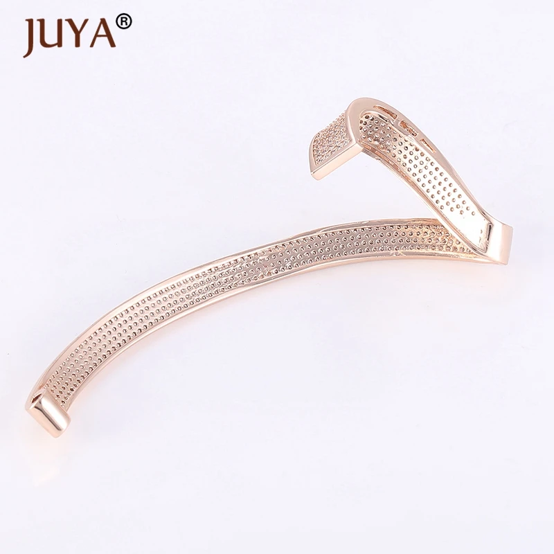 Supplies For Jewelry Wholesale Luxury AAA Zircon Rhinestone Long Pendant Connectors DIY Pearl Necklaces Jewelry Components
