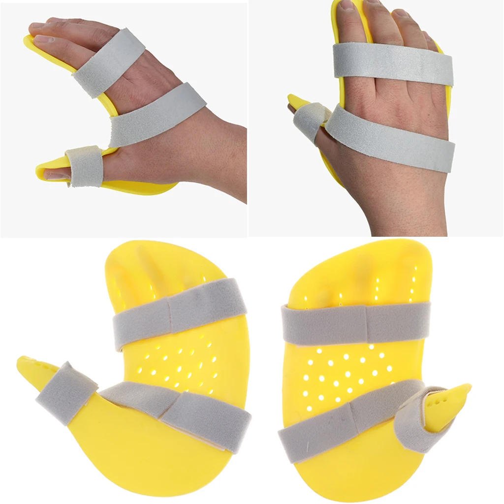 Finger Orthosis Splint, Fingerboard Stroke Hemiplegia Traumatic Finger Points Training Board for Men Women