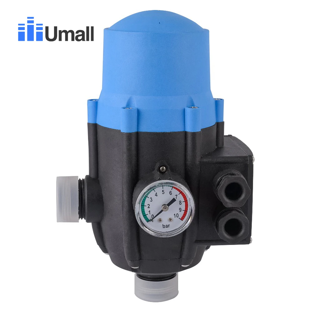 Water Pumps automatic pressure Controller 220v Adjustable Pressure 1.5bar Starting Electronic Sensor Valve control Switch 1.1kw