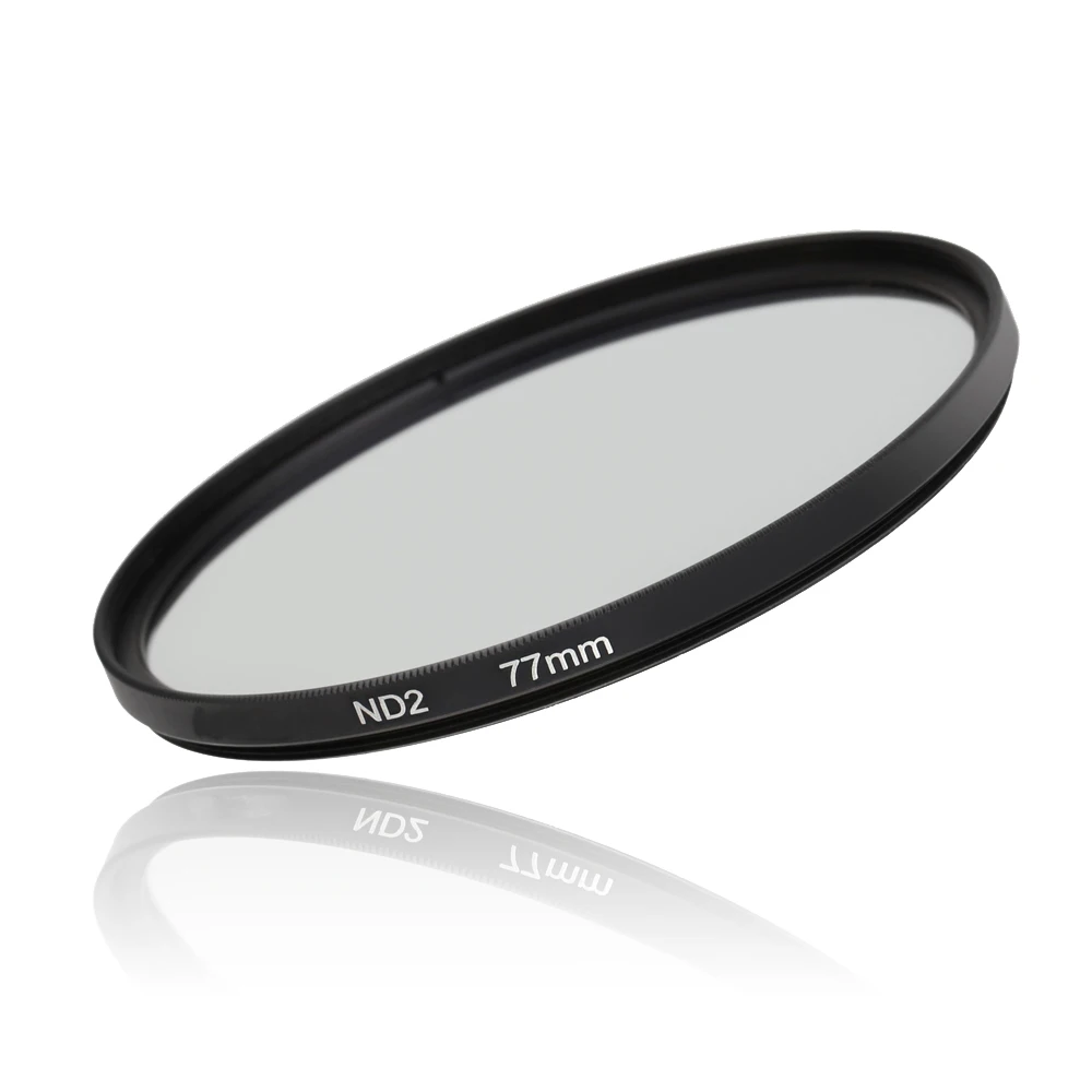 ND Filter ND2 ND4 ND8 Neutral Density Filtors 49MM 52MM 55MM 58MM 62MM 67MM 72MM 77MM 37MM 43MM 46MM for Canon Nikon Camera