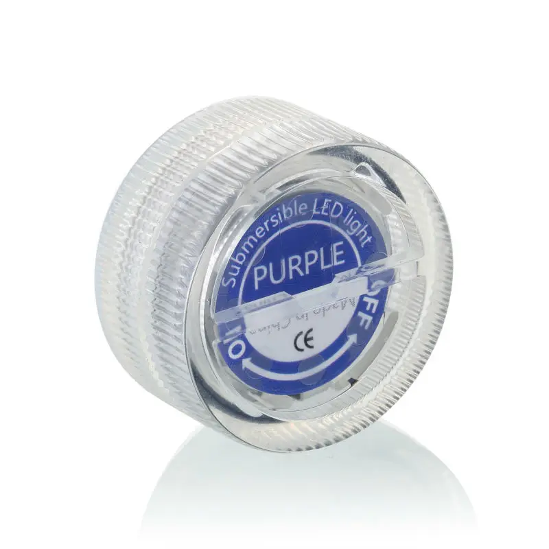 10pcs Super Bright 3LEDs RGB Multicolors Mini Submersible LED Lights For Decoration