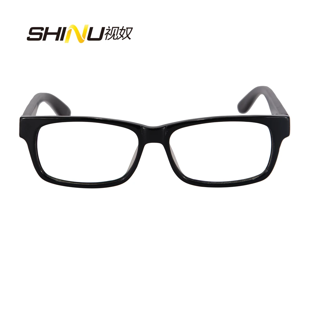 SHINU Retail 1pcs New classic wood temple eyeglasses frames, vintage wooden glasses frame for prescription CUSTOM