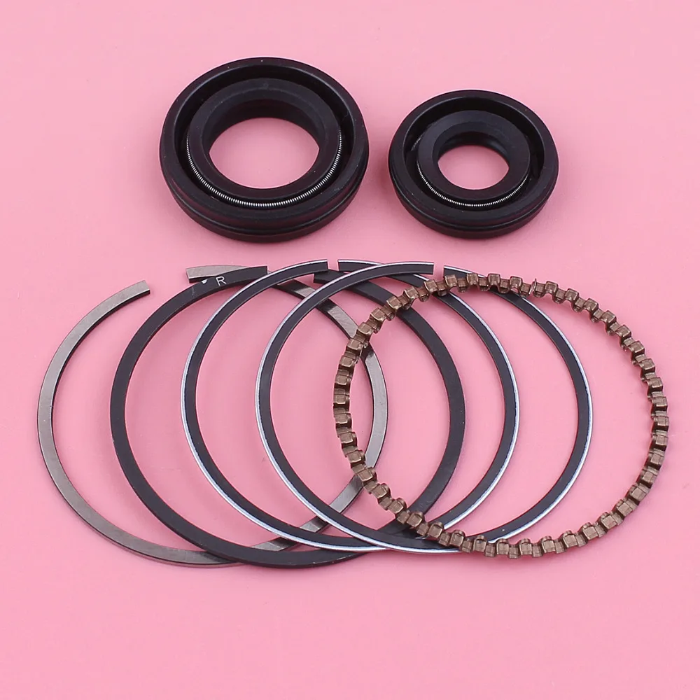 39Mm Zuigerveren Krukas Crank Oliekeerring Set Kit Voor Honda GX35 Gx 35 4 Takt Grasmaaier Motor onderdeel