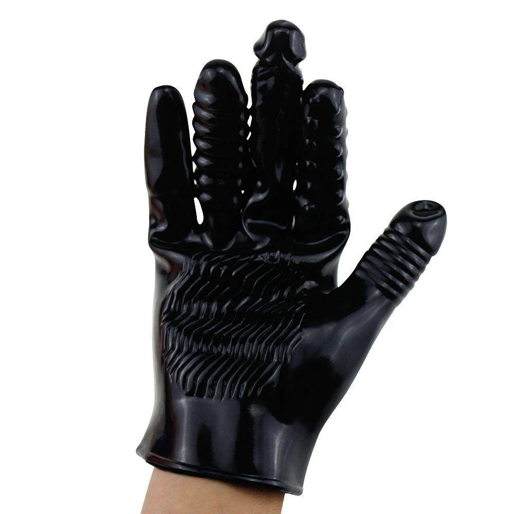 Sex Gloves Fingering Dildo Masturbation Erotic Vagina Stimulator Self-comforting Breast Nipple Massage BDSM Sex Toys For Couple