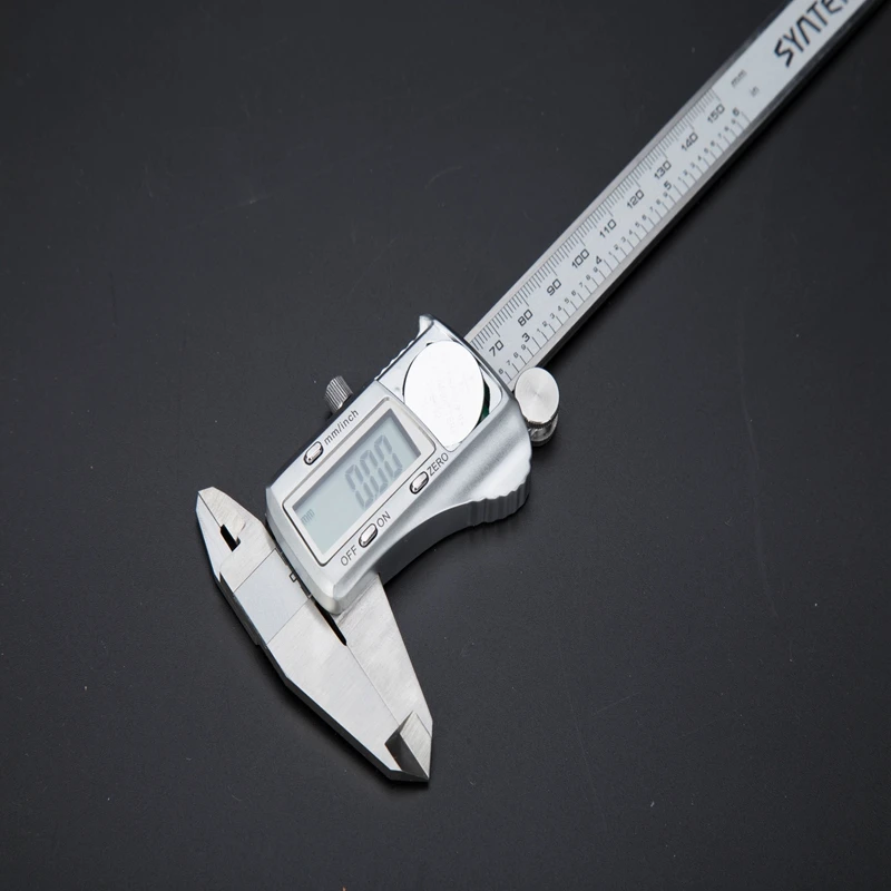 Measurement Tool Stainless Steel Digital Caliper Electronic Precision 0.01mm Vernier Calipers Metric Large LCD Screen 0-6 Inches