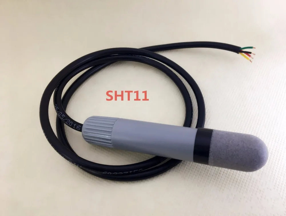 TH11GGLL Temperature humidity sensor ABS plastic waterproof dustproof locking protect cover shell house cable with SHT11