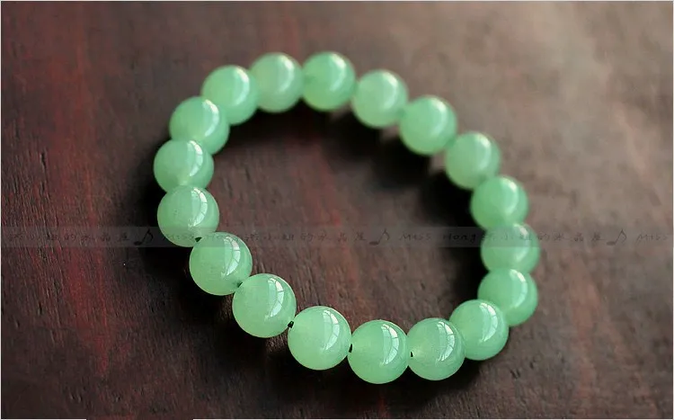 Natural Aventurine Bracelet 6mm 8mm 10mm Crystal Round Beads Bracelet Semi Precious Stone Jewlery for Women Wholesale