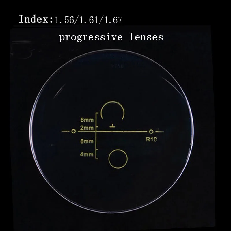 1.56 Myopia Glasses  Ultra-Thin Aspherical  Protection 1.67 Gradually More Focus Progressive 1.60 The Prescription Lenses