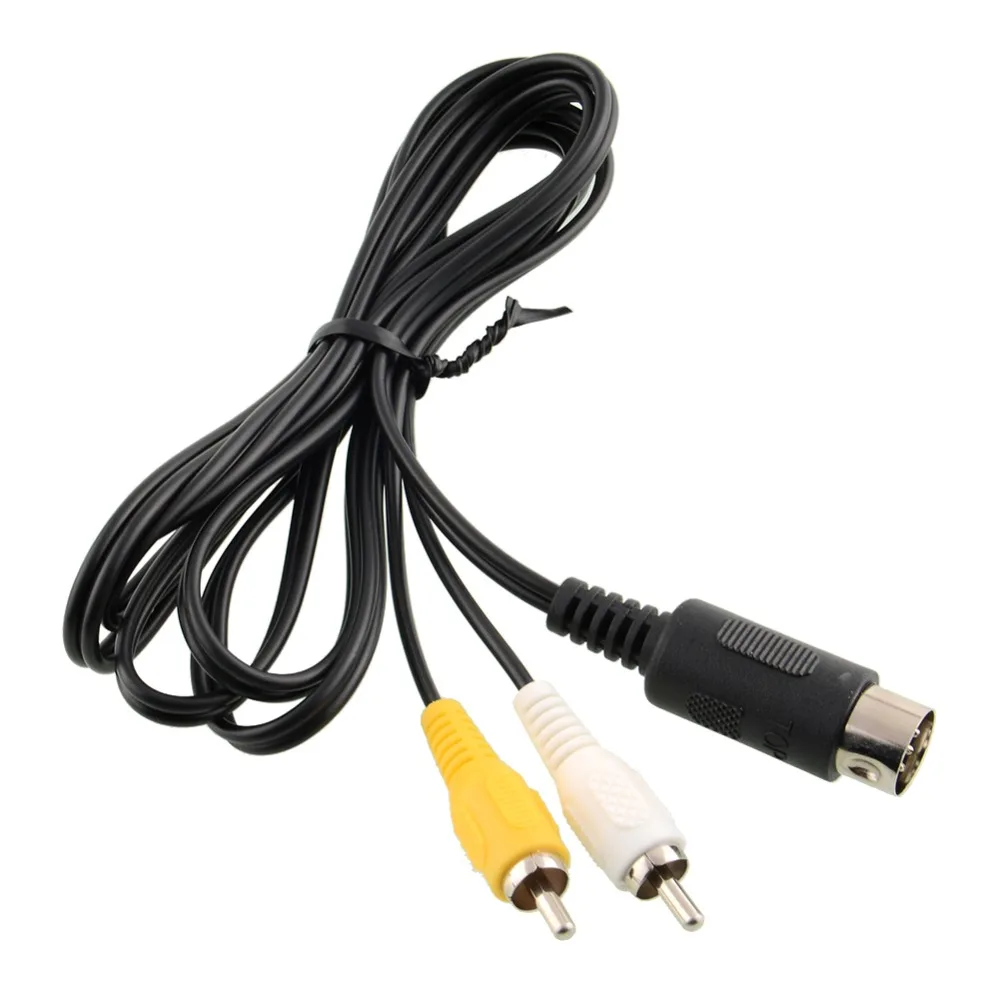 

High Quality AV RCA Audio Video TV Adapter Cable for Sega Genesis 1 Mega 350pcs/lot