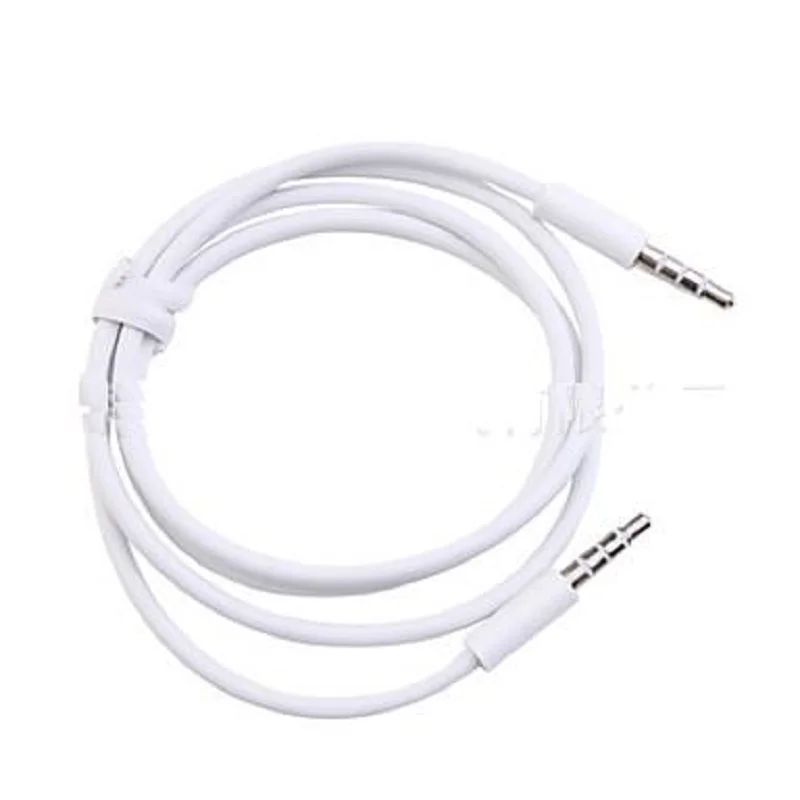 new coming Jack 3.5mm Male to male Audio Extension Cable (1M Extended) for iphone 3 4 4s 5 5s 5c 6 6 plus Headphone