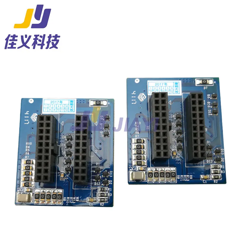 1Pcs DX5/DX7 Adapter Connector Board / Adapter Card for Galaxy/Zhongye/Sky-Color Inkjet Printer Adapter Board;Hot Sale!!!