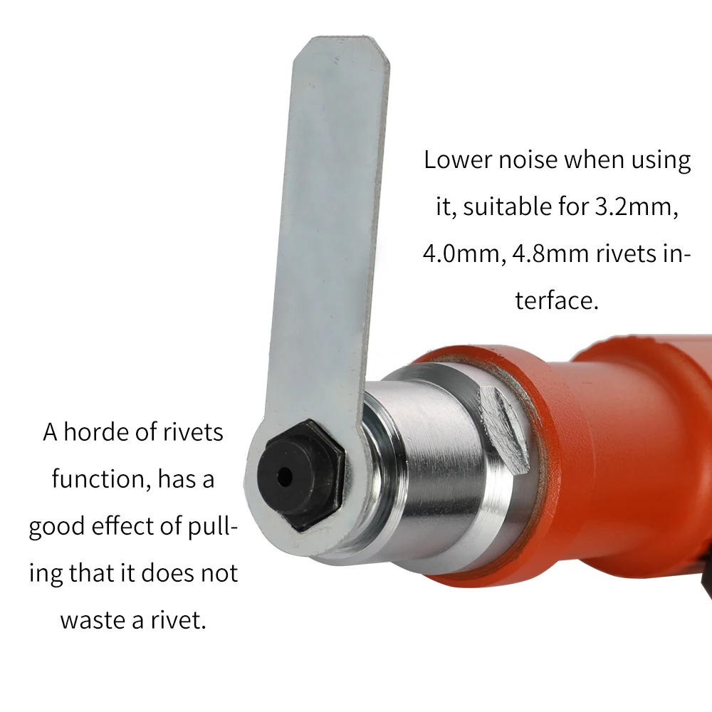 Rivetto elettrico pistola rivettatura adattatore inserto trapano a batteria rivetto in alluminio dado rivettatrice inserto chiodo utensili elettrici accessori